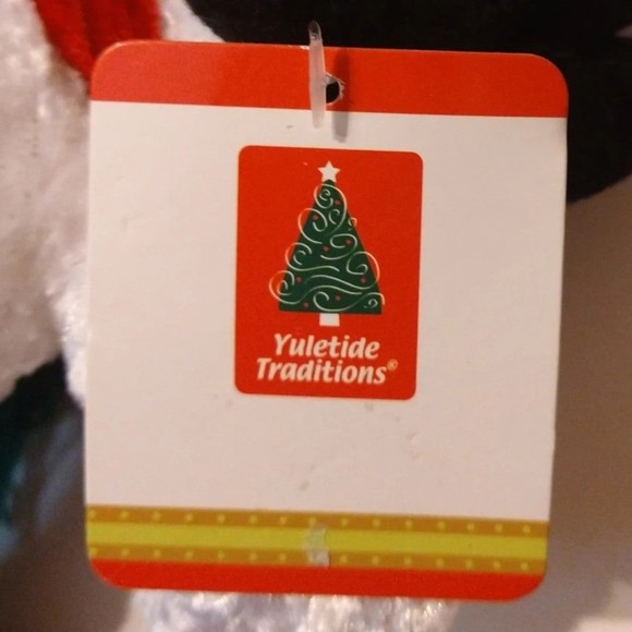 Yuletide Traditions plush snowmen (2) with tags - Picture 6 of 7